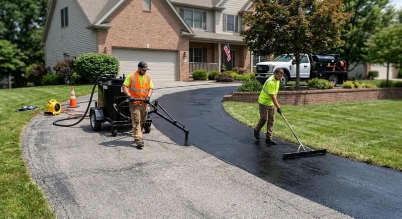 Blacktop Sealing in Grand Rapids, MI