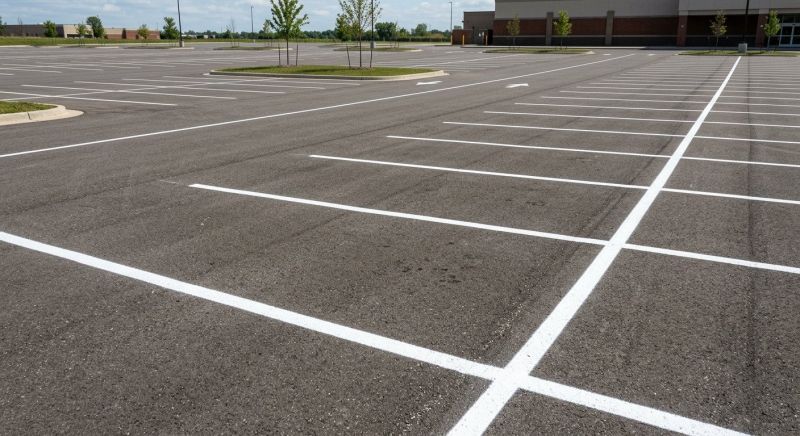 Parking Line Painting in Suwanee, GA