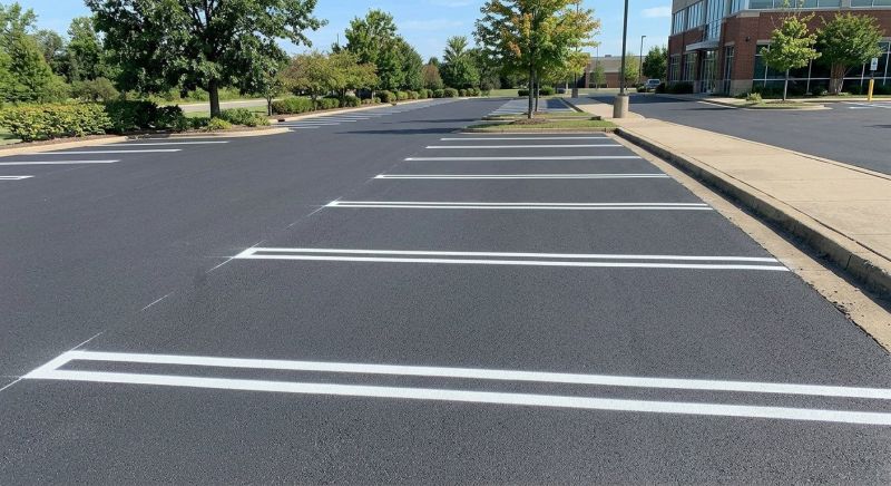 Parking Lot Marking Service in Lawrenceville, GA