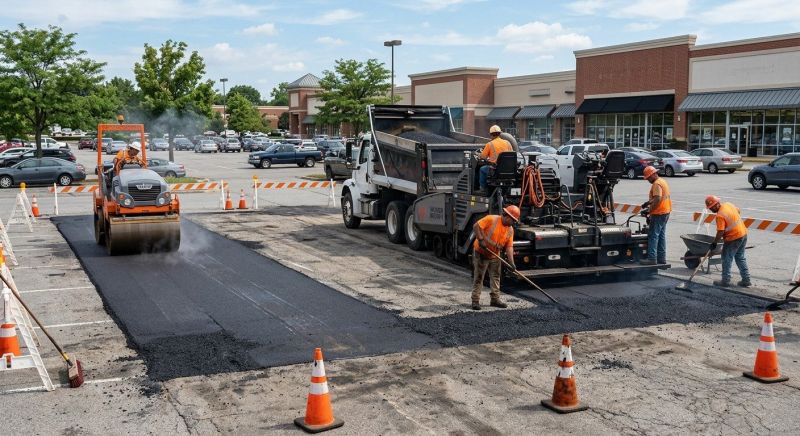 Parking Lot Repair in Bluffton, SC
