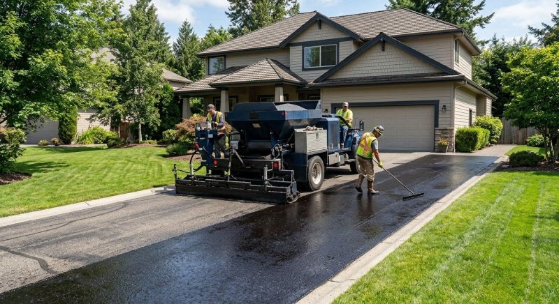 Residential Asphalt Sealing in Grand Rapids, MI