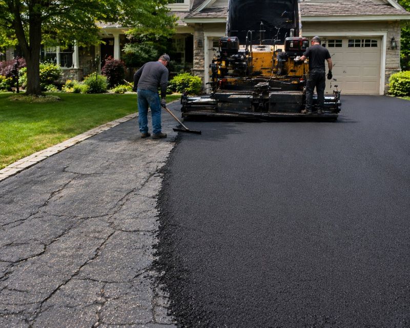 Asphalt Driveway Resurfacing in Miami Dade County, FL