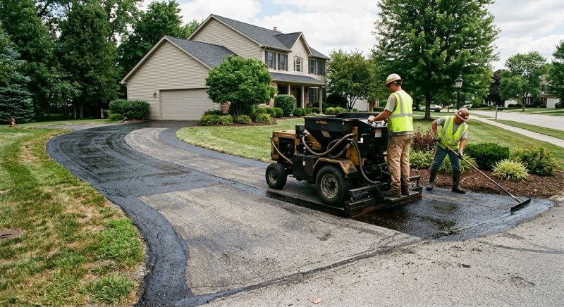 Asphalt Driveway Resurfacing in Greenville, SC