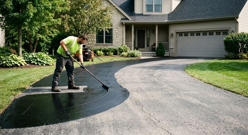 Asphalt Driveway Sealing in San Antonio, TX