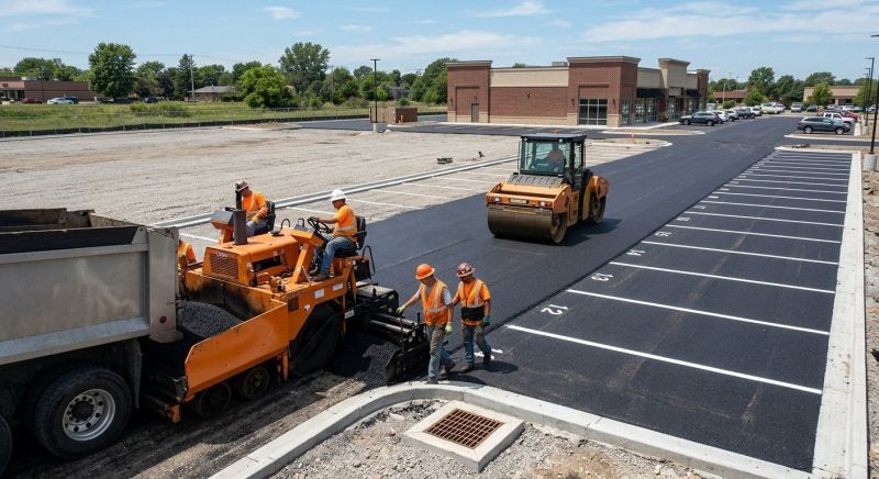 Asphalt Lot Paving in Savannah, GA