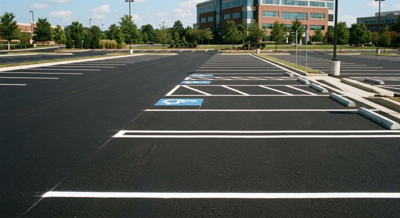 Asphalt Marking in Lawrenceville, GA