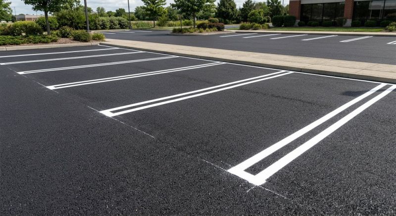 Asphalt Painting in Suwanee, GA