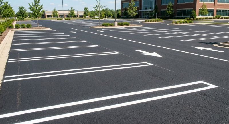 Asphalt Painting in Roswell, GA