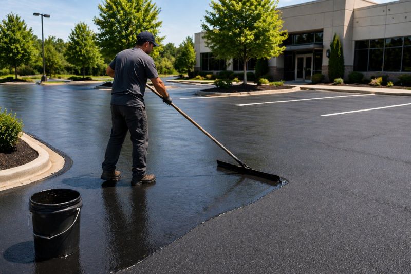 Asphalt Parking Lot Sealing in Denver, CO
