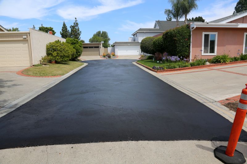 Finished Sealed Driveway