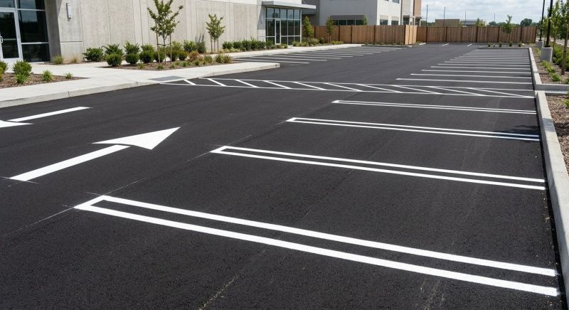 Commercial Asphalt Painting in Lawrenceville, GA