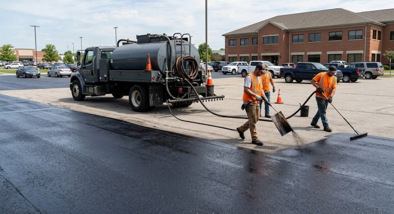Commercial Asphalt Sealing in Sarasota, FL