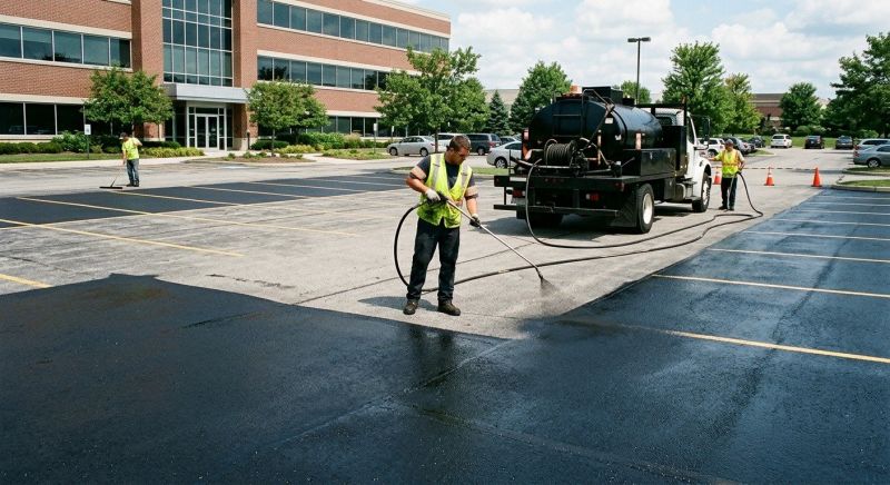 Commercial Asphalt Sealing in Tampa, FL