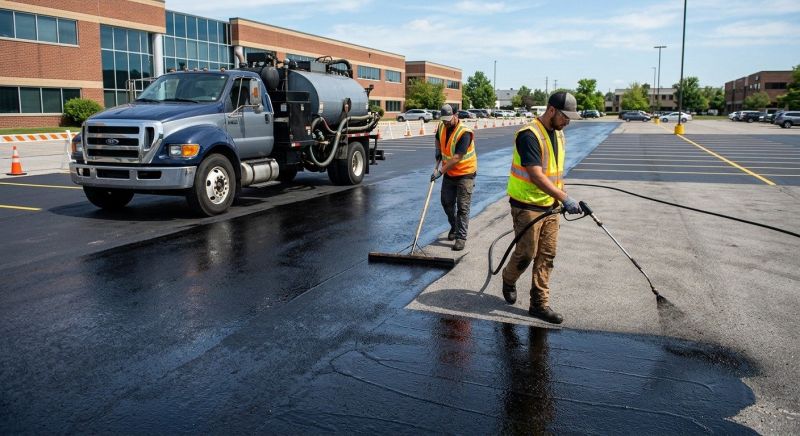 Commercial Asphalt Sealing in Tampa, FL
