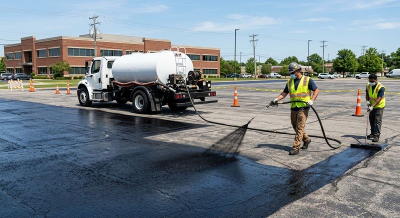 Commercial Asphalt Sealing in San Antonio, TX