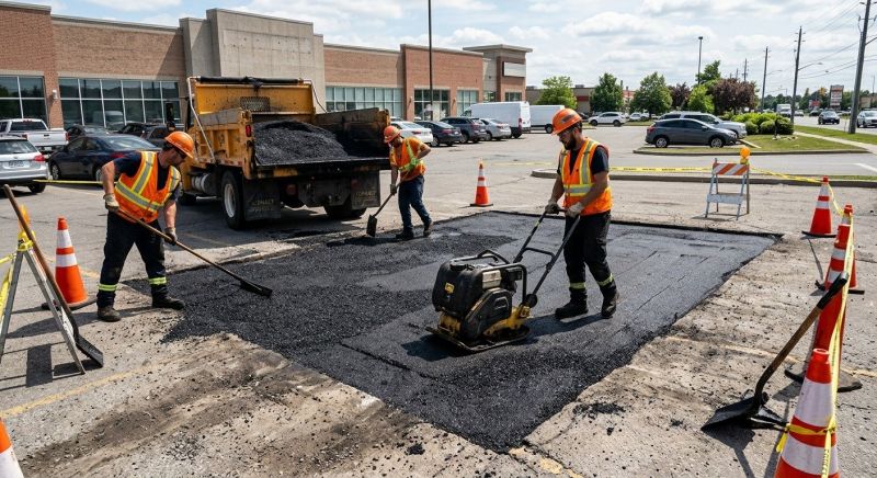 Commercial Pavement Repair in Savannah, GA