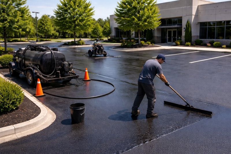 Commercial Pavement Sealing in Greenville, SC