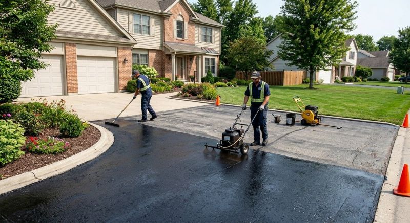 Driveway Sealcoating in Grand Rapids, MI