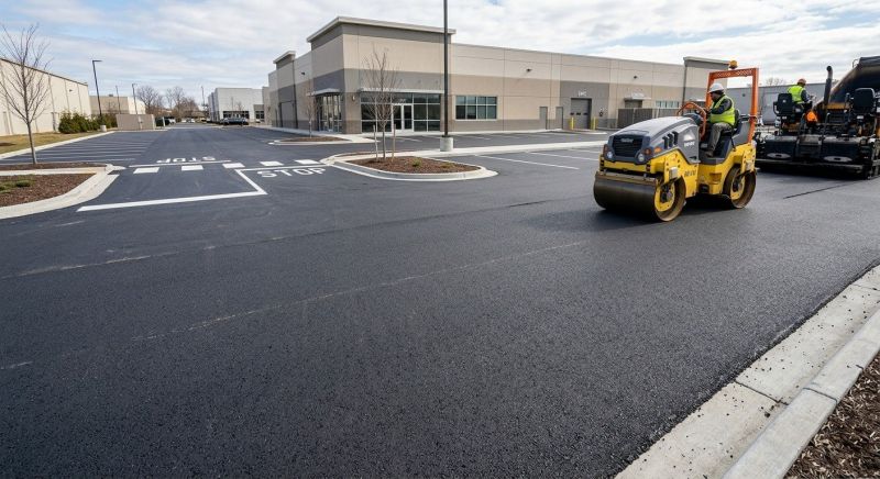 Industrial Asphalt Paving in Los Angeles, CA