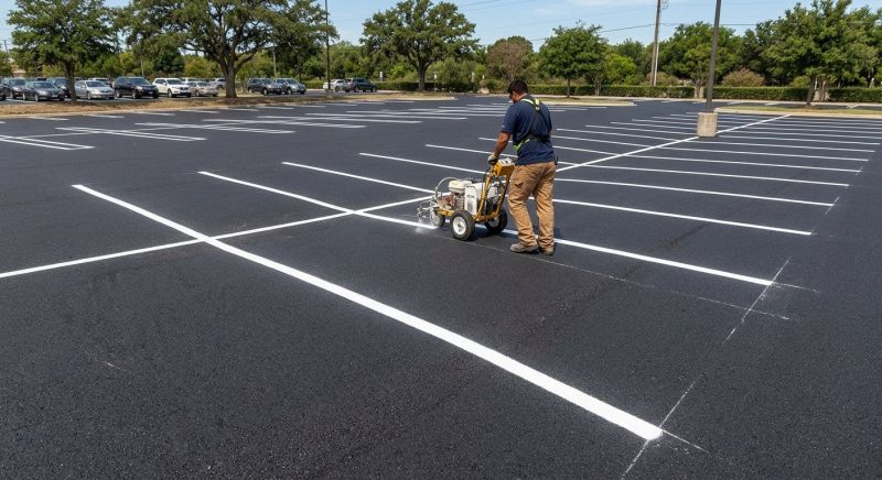 Line Striping Service in Lawrenceville, GA