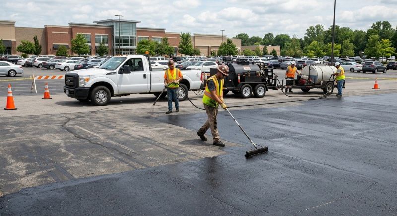 Lot Sealcoating in Columbus, OH
