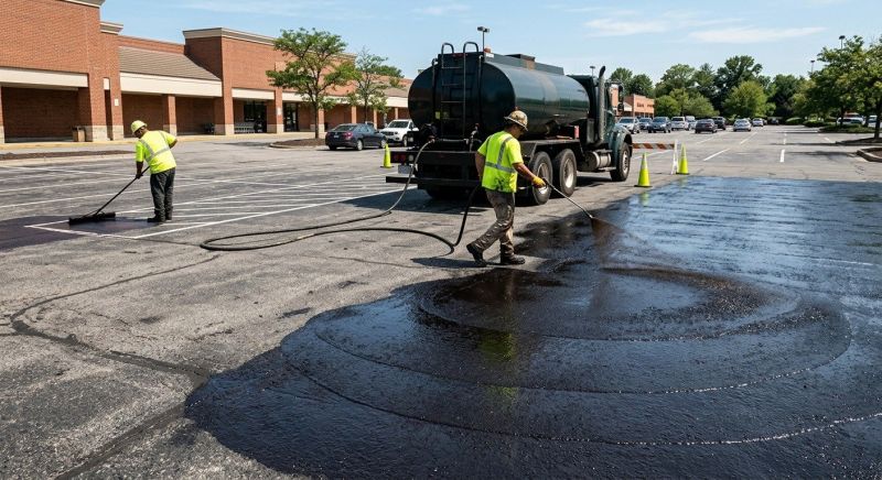 Lot Sealcoating in Columbus, OH