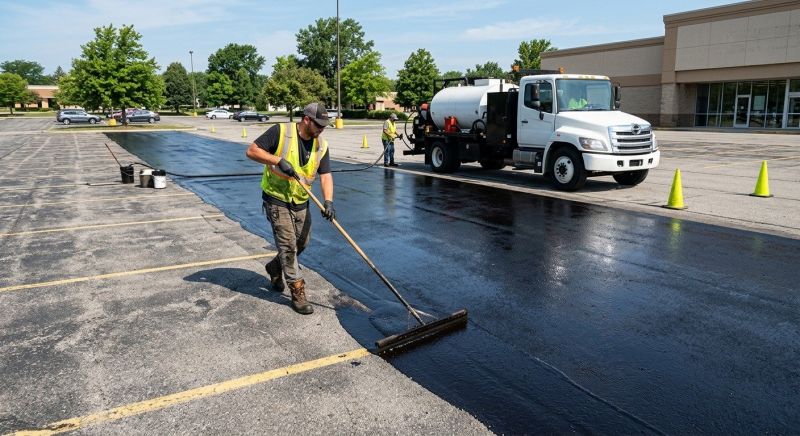 Lot Sealcoating in Sarasota, FL