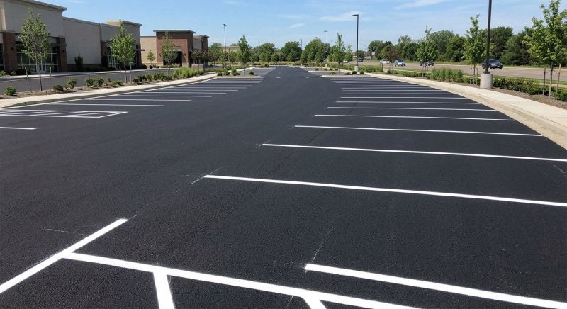 Parking Area Striping in Alpharetta, GA