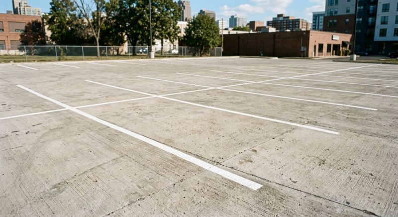 Parking Garage Striping in Alpharetta, GA