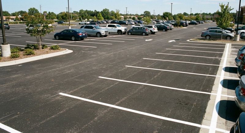 Parking Garage Striping in Lawrenceville, GA