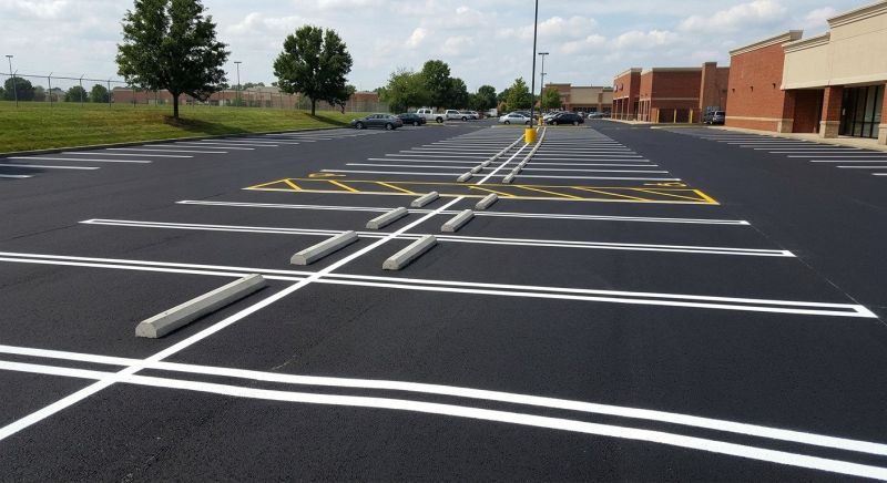Parking Garage Striping in Lawrenceville, GA
