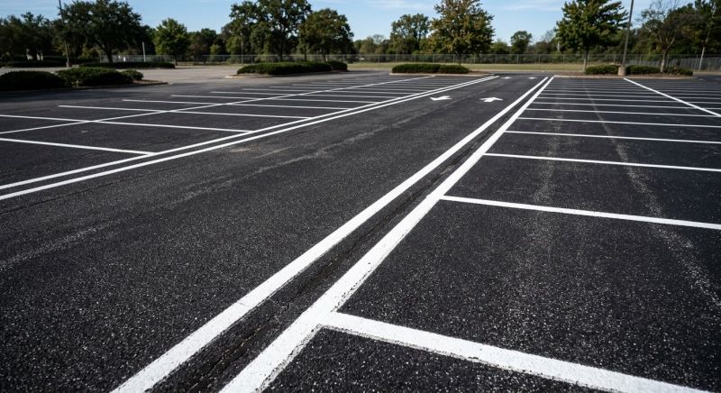 Parking Line Painting in Alpharetta, GA