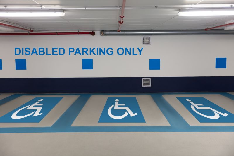 Parking Space Marking in Lawrenceville, GA
