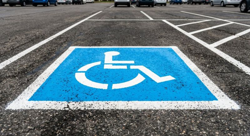 Parking Space Marking in Alpharetta, GA