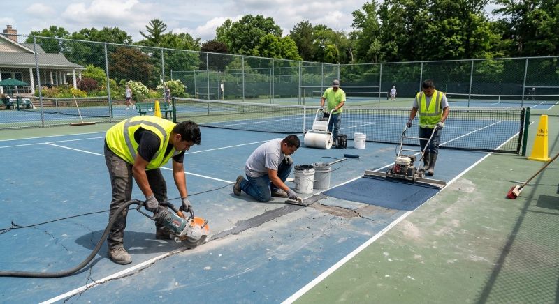 Sports Court Resurfacing in Fort Collins, CO