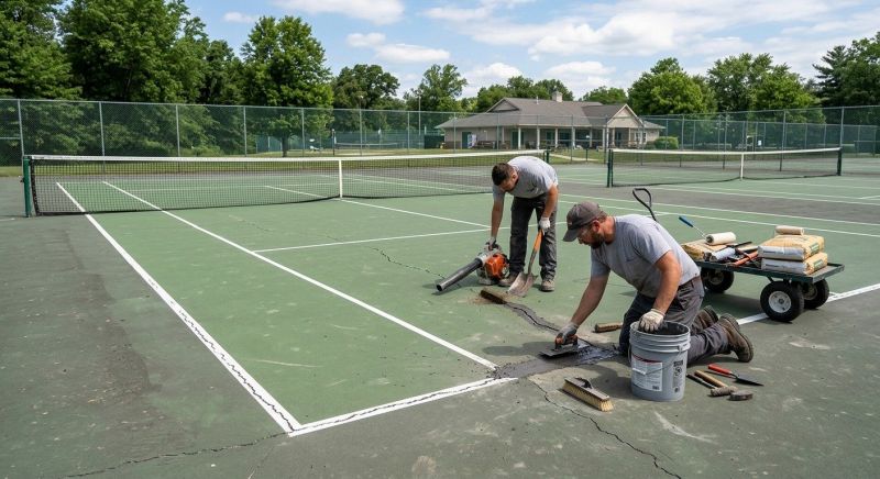 Tennis Court Repair Service in San Antonio, TX
